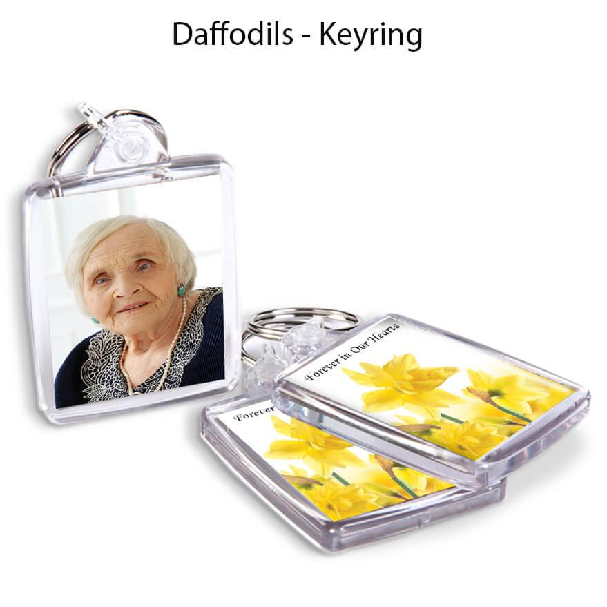 Daffodils Keyrings