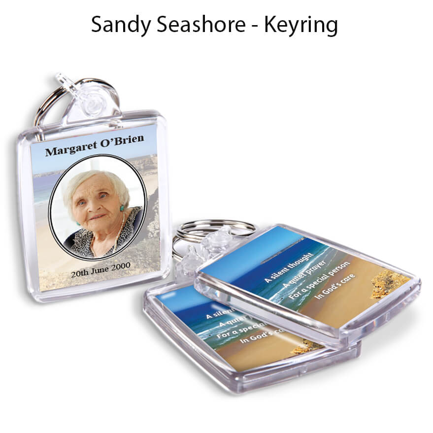 High-Quality Keyrings - Scenic | Dublin - Baldoyle Print